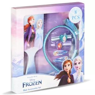Disney La Reine des Neiges - Kit Accessoires cheveux - 8 Pcs Disney La Reine des Neiges - Kit Accessoires cheveux - 8 Pcs