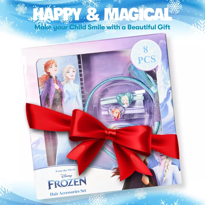 Disney La Reine des Neiges - Kit Accessoires cheveux - 8 Pcs
