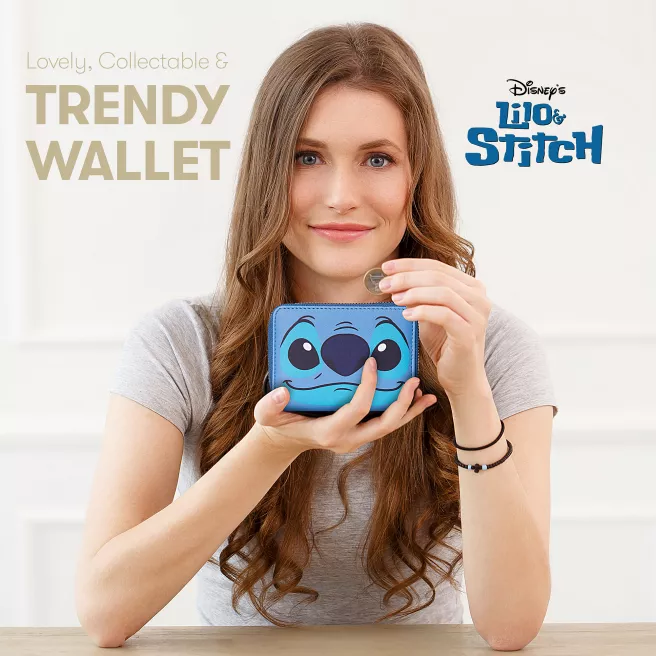 Disney Stitch - Portefeuille 12.5 x 9 CM Disney Stitch - Portefeuille 12.5 x 9 CM