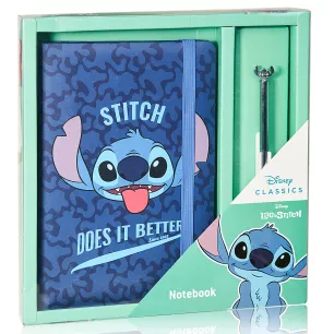 Disney Stitch - Notebook + stylo Disney Stitch - Notebook + stylo