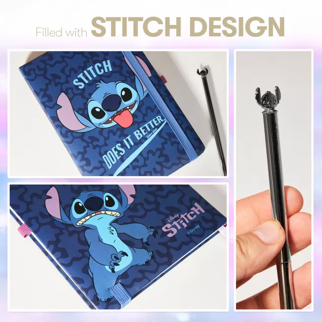 Disney Stitch - Notebook + stylo Disney Stitch - Notebook + stylo