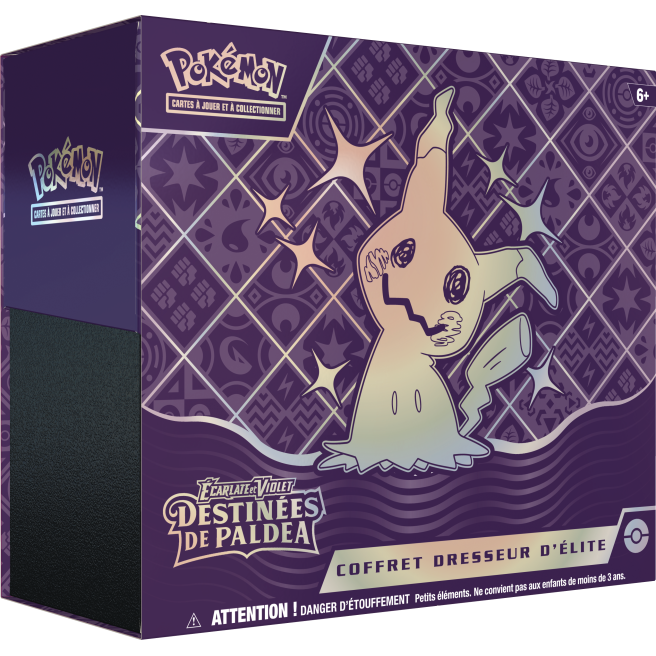 Pokémon - Coffret Dresseur d'élite - Ecarlate et Violet 4.5 - Destinées de  Paldea