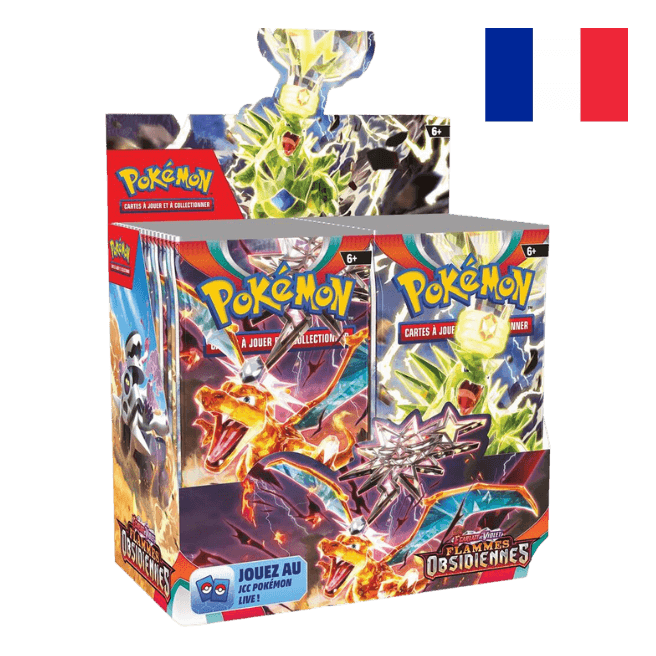 POKEMON - DISPLAY DE 36 BOOSTERS - EV 03 - FLAMMES OBSIDIENNES