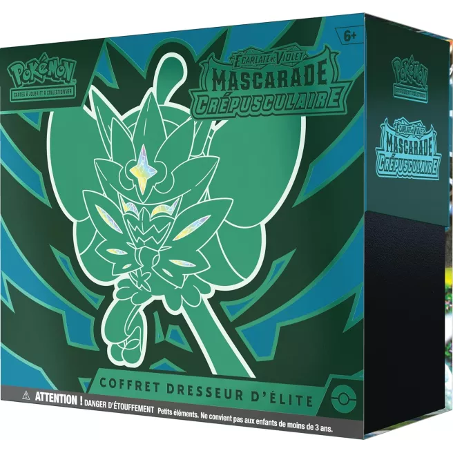 Pokémon - Coffret Dresseur d'élite - Ecarlate et Violet EV05 - Forces Temporelles - Vert de Fer