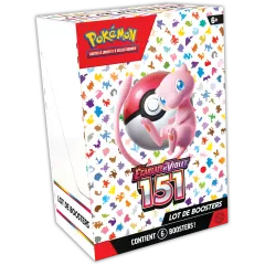 Pokémon – Scarlet & Violet 3.5 – 151 – Pack van 6 Boosters