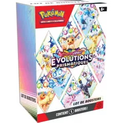 Pokémon – Prismatic Evolutions – SV 8.5 – Bundle – Set of 6 Boosters