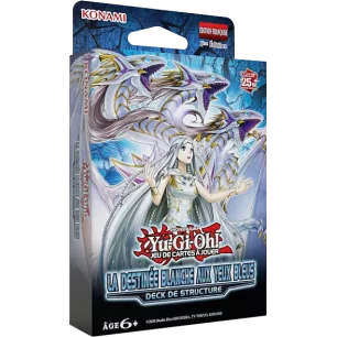 YU-GI-OH ! - La Destinée Blanche Aux Yeux Bleus - Deck de Structure YU-GI-OH ! - La Destinée Blanche Aux Yeux Bleus - Deck de Structure