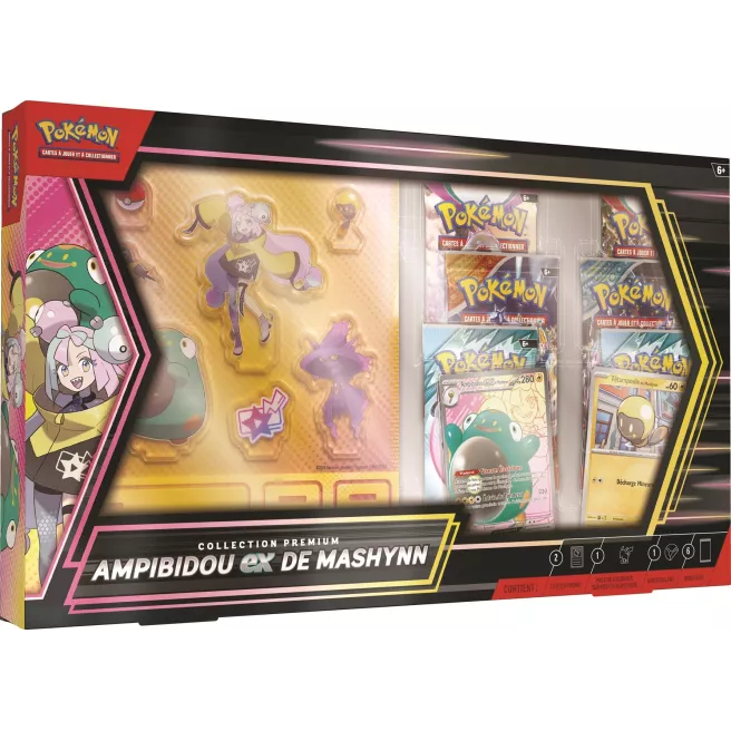 POKEMON - COFFRET EX - PREMIUM COLLECTION - AMPIBIDOU