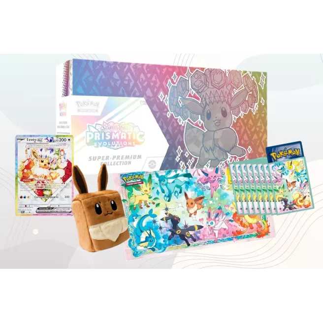 POKEMON - EV 8.5 - EVOLUTIONS PRISMATIQUES - SUPER PREMIUM FR POKEMON - EV 8.5 - EVOLUTIONS PRISMATIQUES - SUPER PREMIUM FR