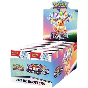 Pokemon - Evolutions Prismatiques - EV 8.5 - Bundle - Lot de 10 Boosters Pokemon - Evolutions Prismatiques - EV 8.5 - Bundle - Lot de 10 Boosters