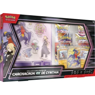 Pokémon - Carchacrok Ex de Cynthia - Collection Premium