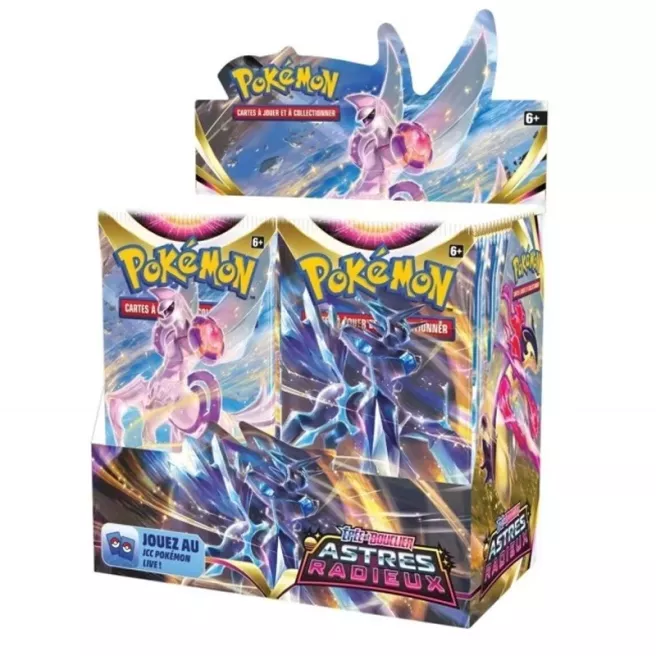 POKEMON - EB 10 - ASTRES RADIEUX - DISPALY DE 36 BOOSTERS