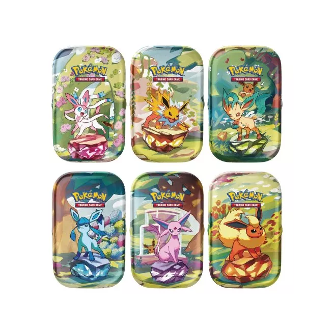 Pokémon - Evolutions Prismatiques - Display 8 Mini Tin