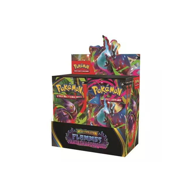 Pokémon - Mega Evolution 2 - Flammes Fantasmagoriques -  Display de 36 Boosters