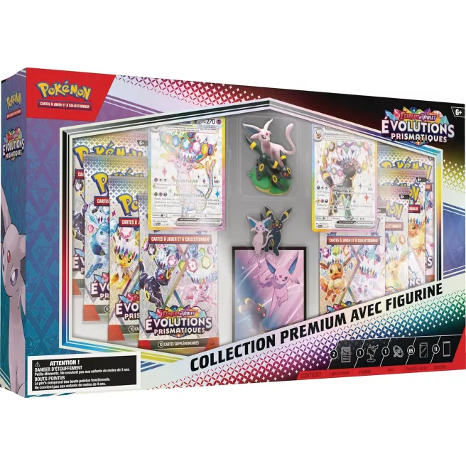 Pokémon - Evolutions Prismatiques - Collection Premium avec Figurine