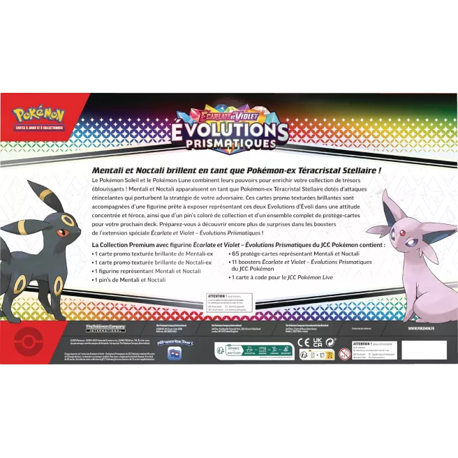 Pokémon - Evolutions Prismatiques - Collection Premium avec Figurine