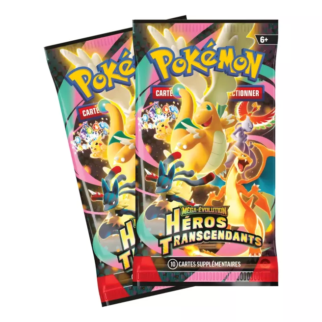 Pokémon - Héros Transcendants - Pack de 2 Boosters