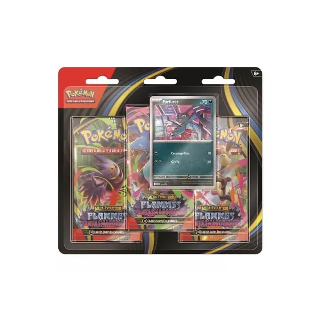 Pokémon - Mega Evolution 2 - Pack de 3 Boosters