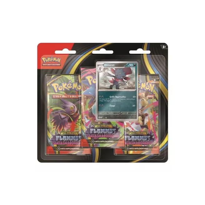 Pokémon - Mega Evolution 2 - Pack de 3 Boosters