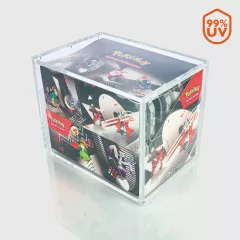 Boîtier acrylique Phoenix Shield – Display Pokémon 8 Mini Tin - UV 99%
