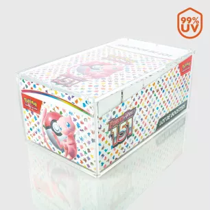 Boîtier acrylique Phoenix Shield – Pokémon Bundle Box