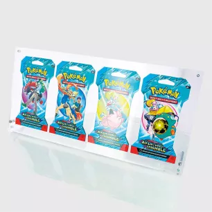 Boîtier acrylique – Pokémon 4 slots boosters