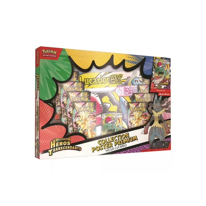 Coffret Collection Poster Premium Méga-Gardevoir-ex Héros Transcendants ME2.5