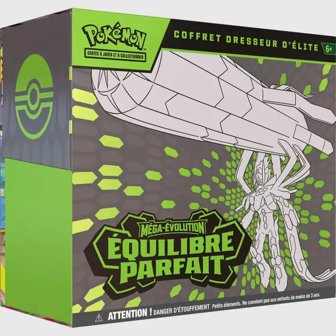 Coffret dresseur d'élite méga évolution équilibre parfait