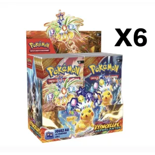 Case 6 display EV08 Étincelles Déferlantes - 36 Boosters - FR