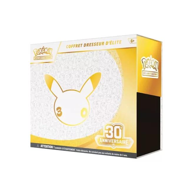 POKEMON 30 ANS - ETB - COFFRET DRESSEUR D ELITE