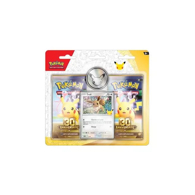 POKEMON 30 ANS - PACK 2 BOOSTERS EVOLI
