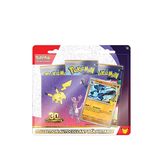 POKEMON 30 ANS - TECH STICKER - LUCARIO