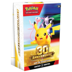 POKEMON 30 ANS - BUNDLES de 6 Boosters