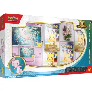 POKEMON 30 ANS - Collection avec figurine Mew