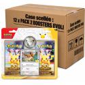 POKEMON 30 ANS - CASE SCELLEE 12 x PACK 2 BOOSTERS EVOLI
